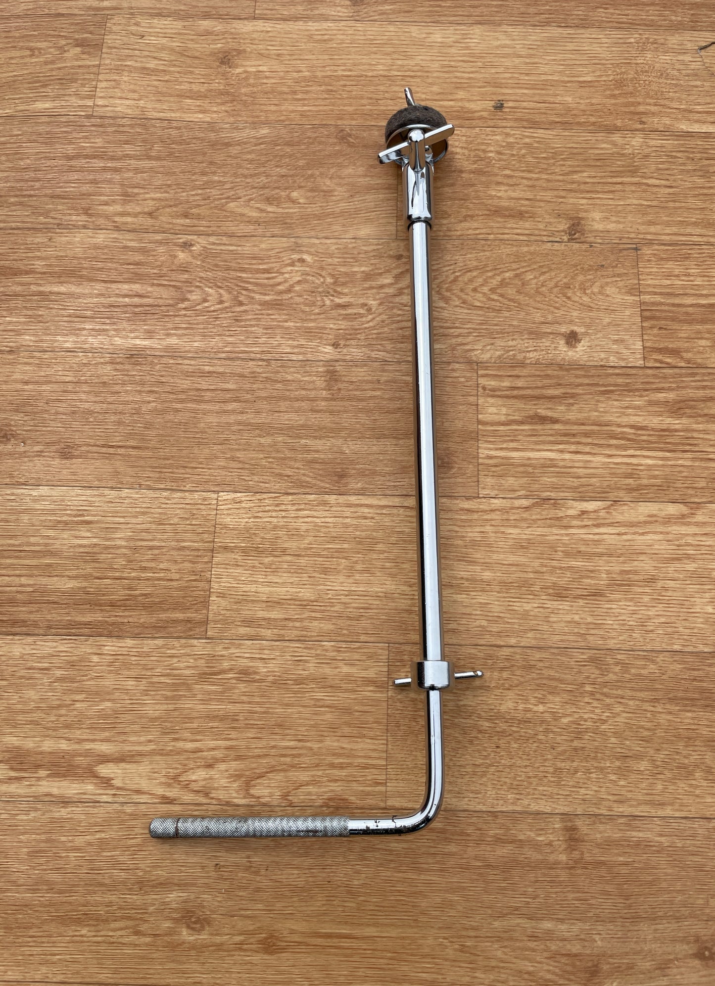 1970s Slingerland No. 599 Adjustable L-Arm Cymbal Holder Chrome