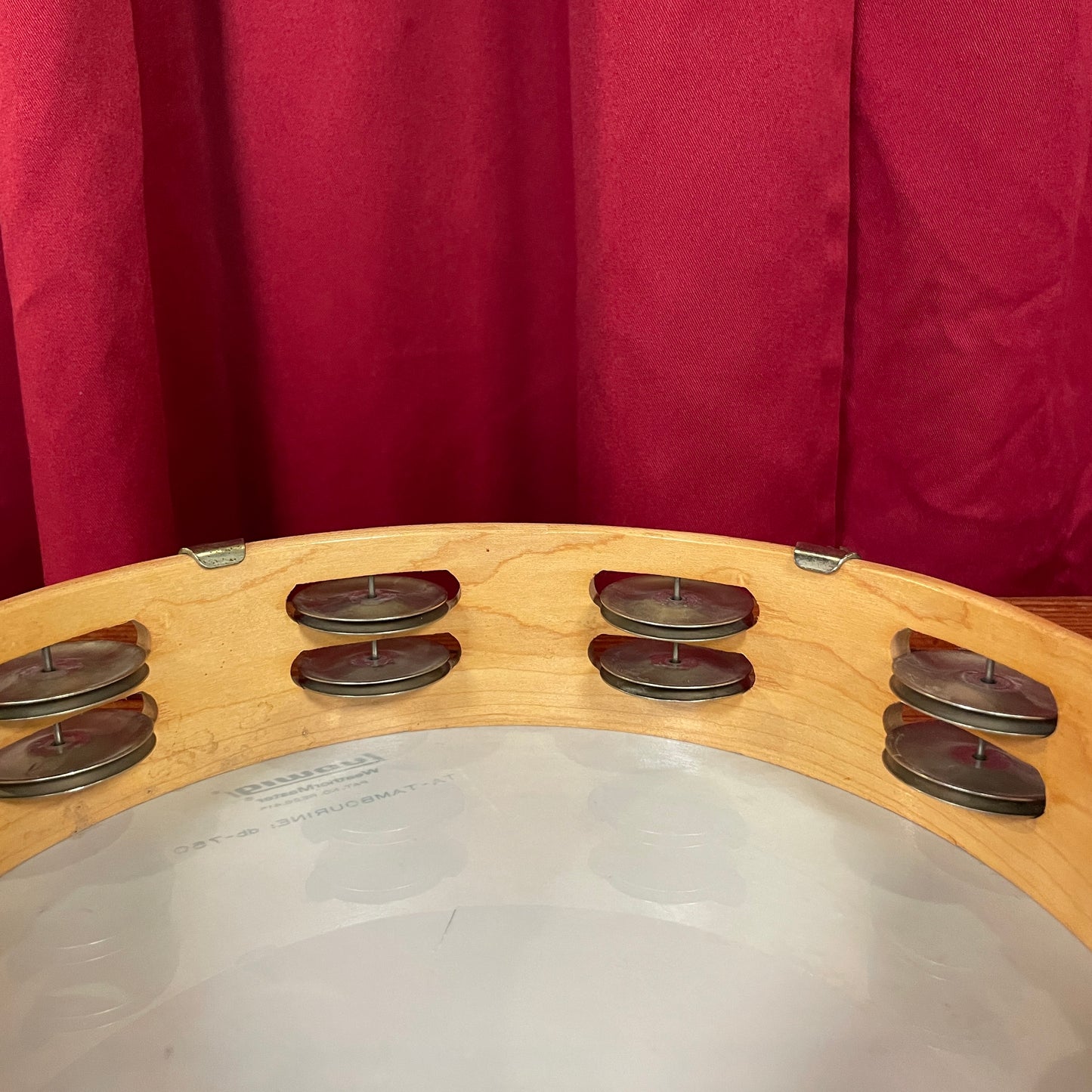 Ludwig 1970s 10" Tunable Double Row Tambourine