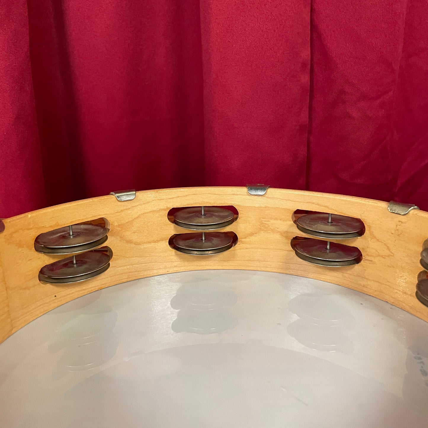 Ludwig 1970s 10" Tunable Double Row Tambourine