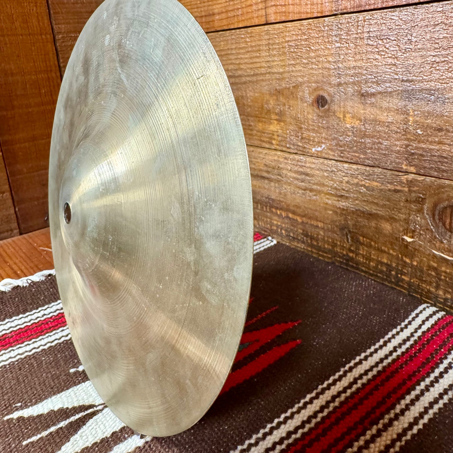 10" 1960s Zanchi Roto Cast Splash Cymbal Made in Italy 254g *Video Demo*