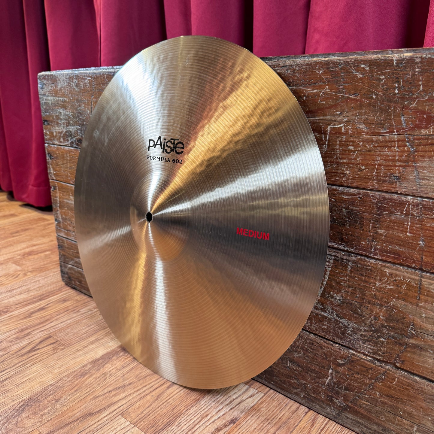 19" Paiste 602 Classic Medium Crash Cymbal 1880g *Video Demo*