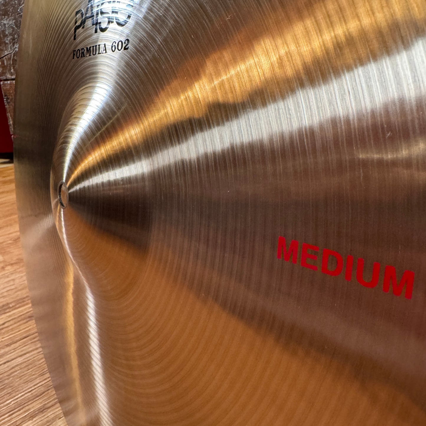 19" Paiste 602 Classic Medium Crash Cymbal 1880g *Video Demo*