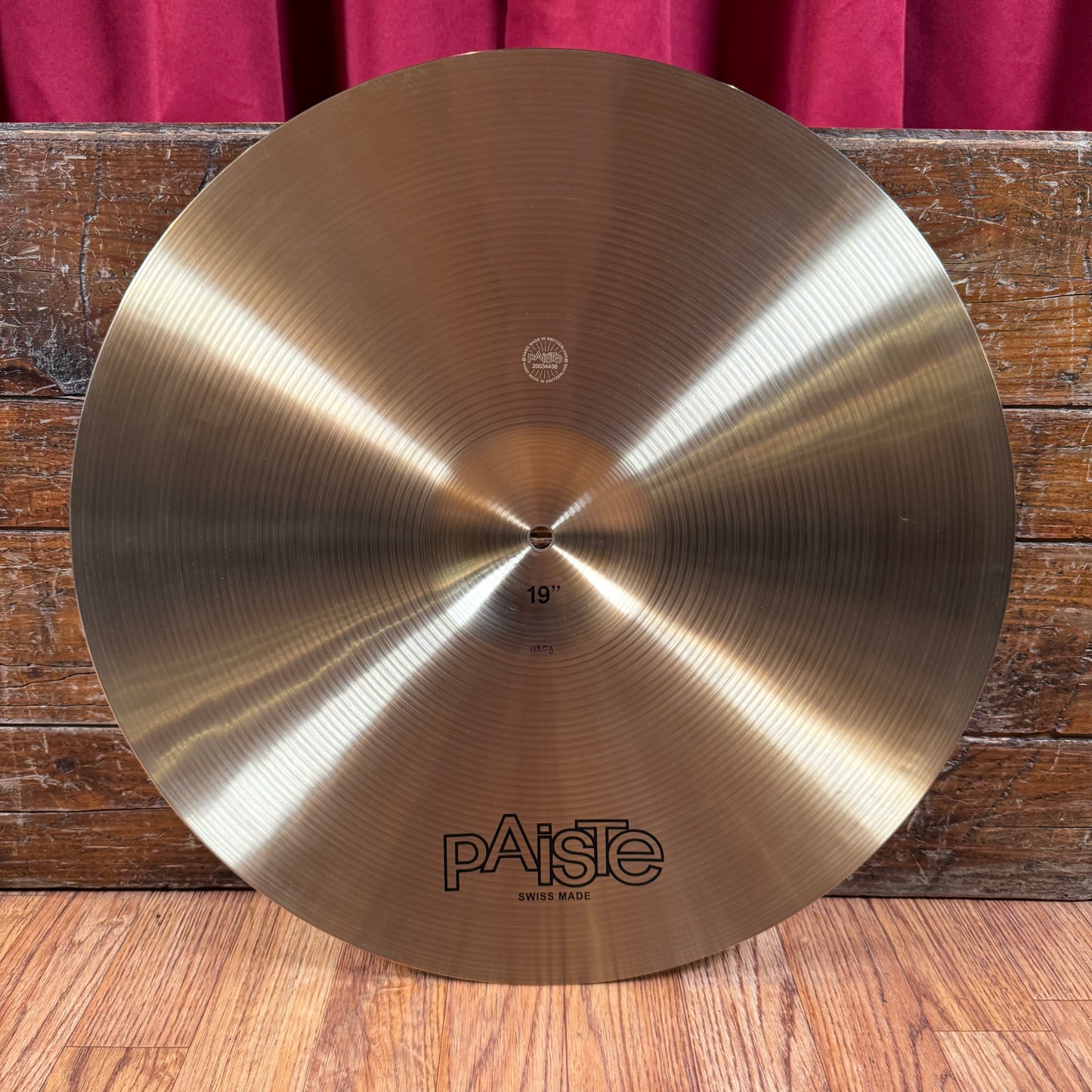 19" Paiste 602 Classic Medium Crash Cymbal 1880g *Video Demo*