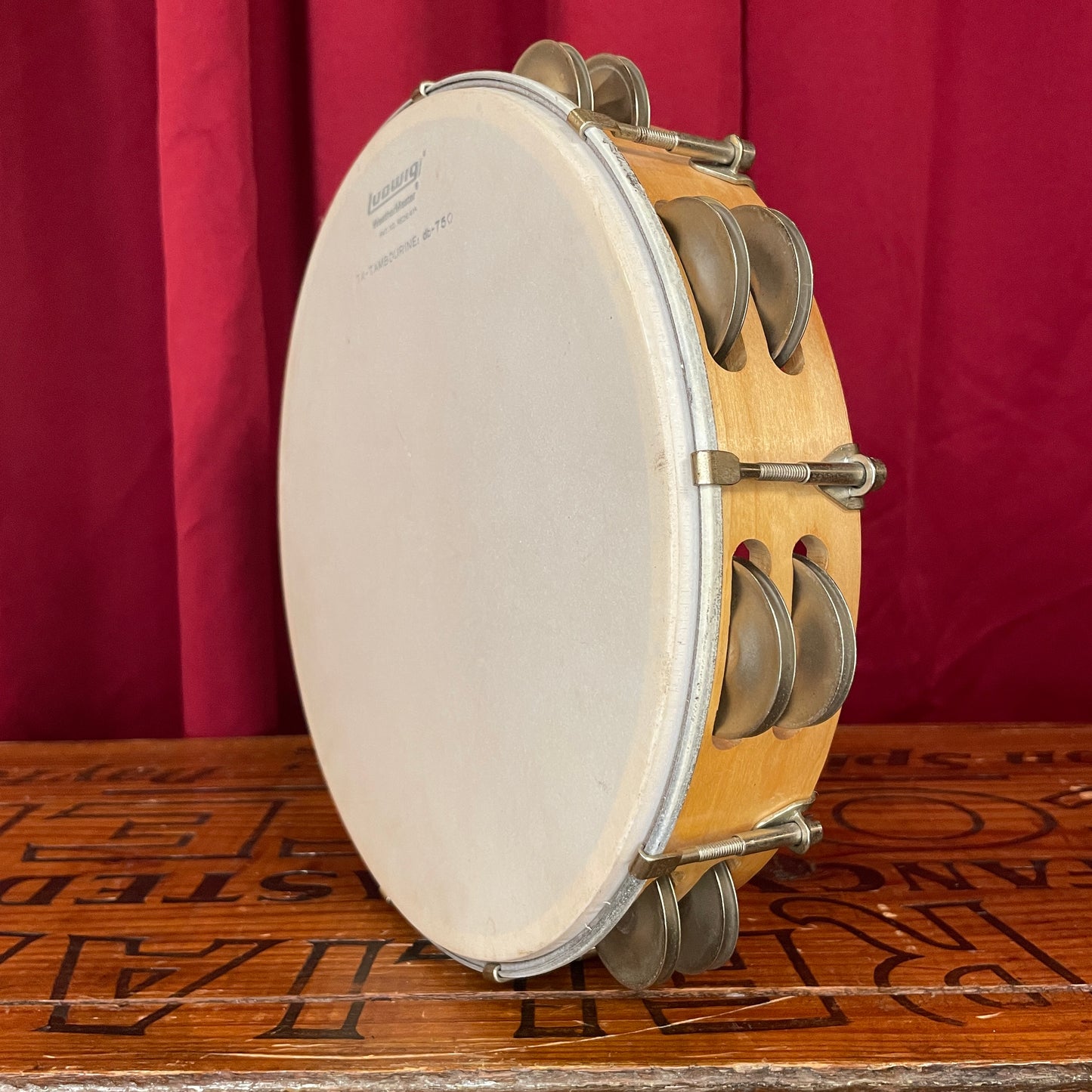 Ludwig 1970s 10" Tunable Double Row Tambourine