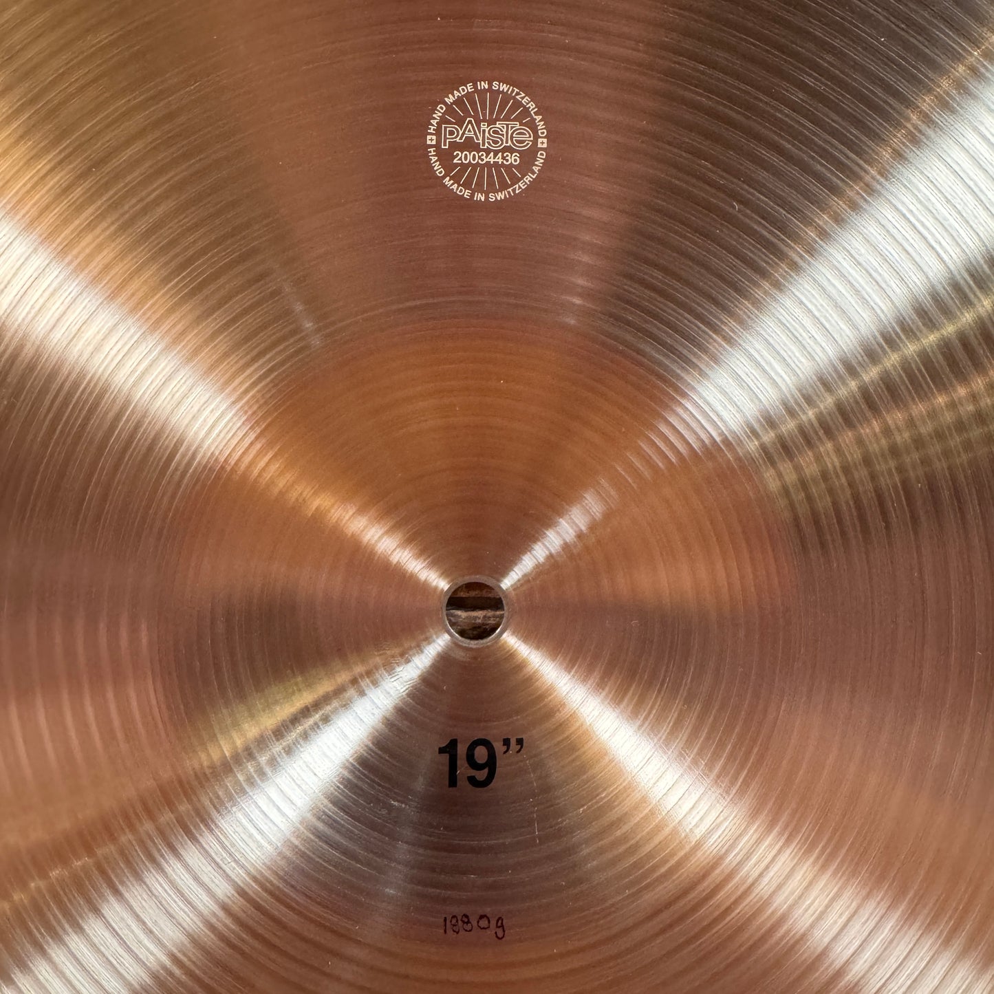 19" Paiste 602 Classic Medium Crash Cymbal 1880g *Video Demo*