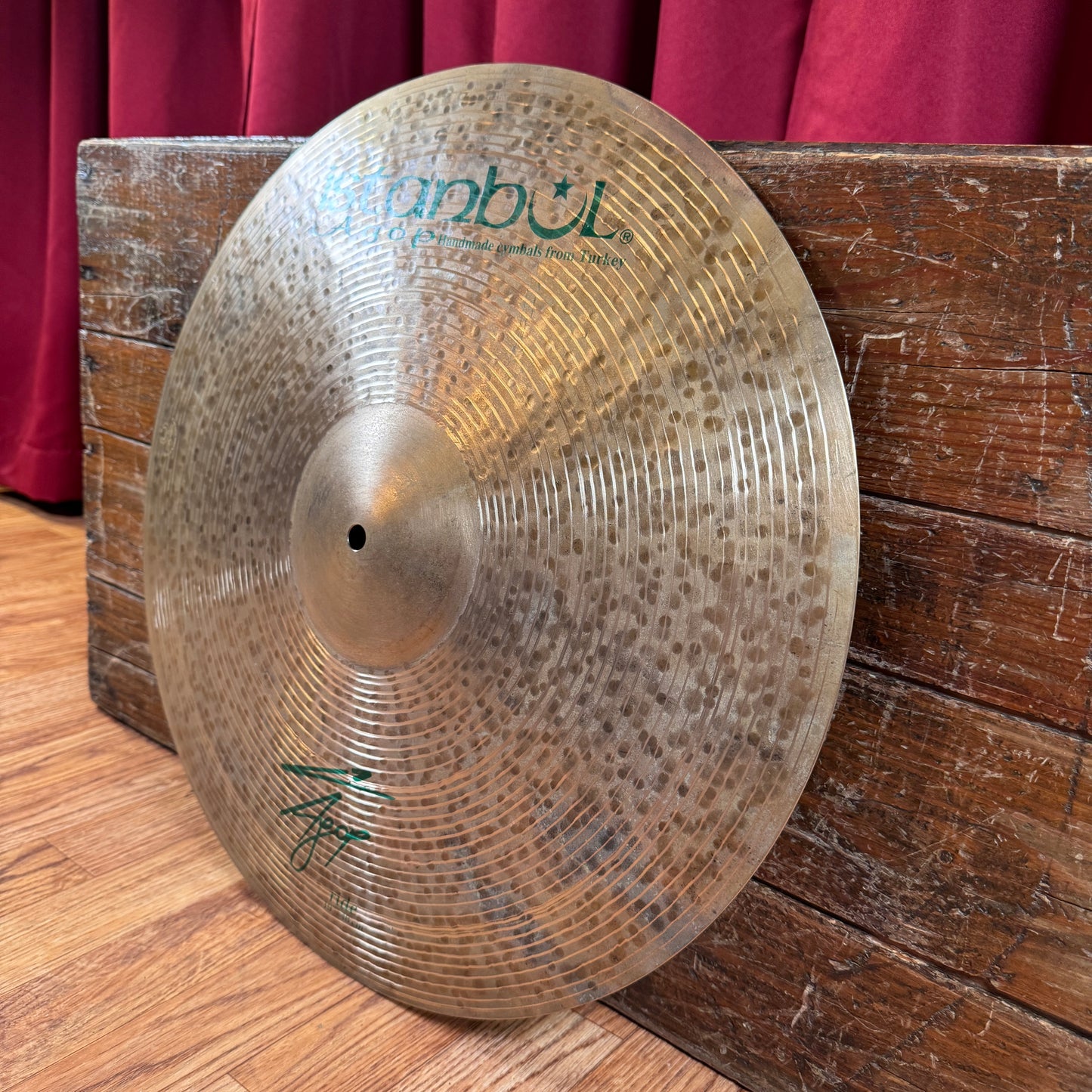 19" Istanbul Agop Signature Ride Cymbal 1608g *Video Demo*