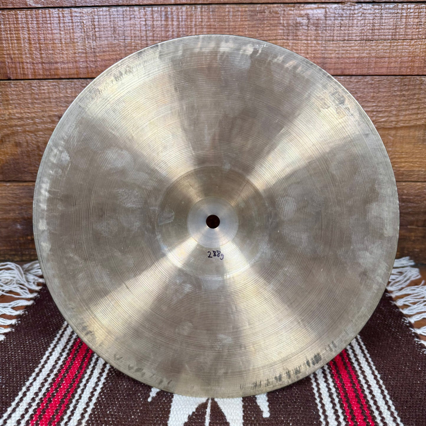 10" 1960s Zanchi Splash Cymbal Made in Italy 288g *Video Demo*
