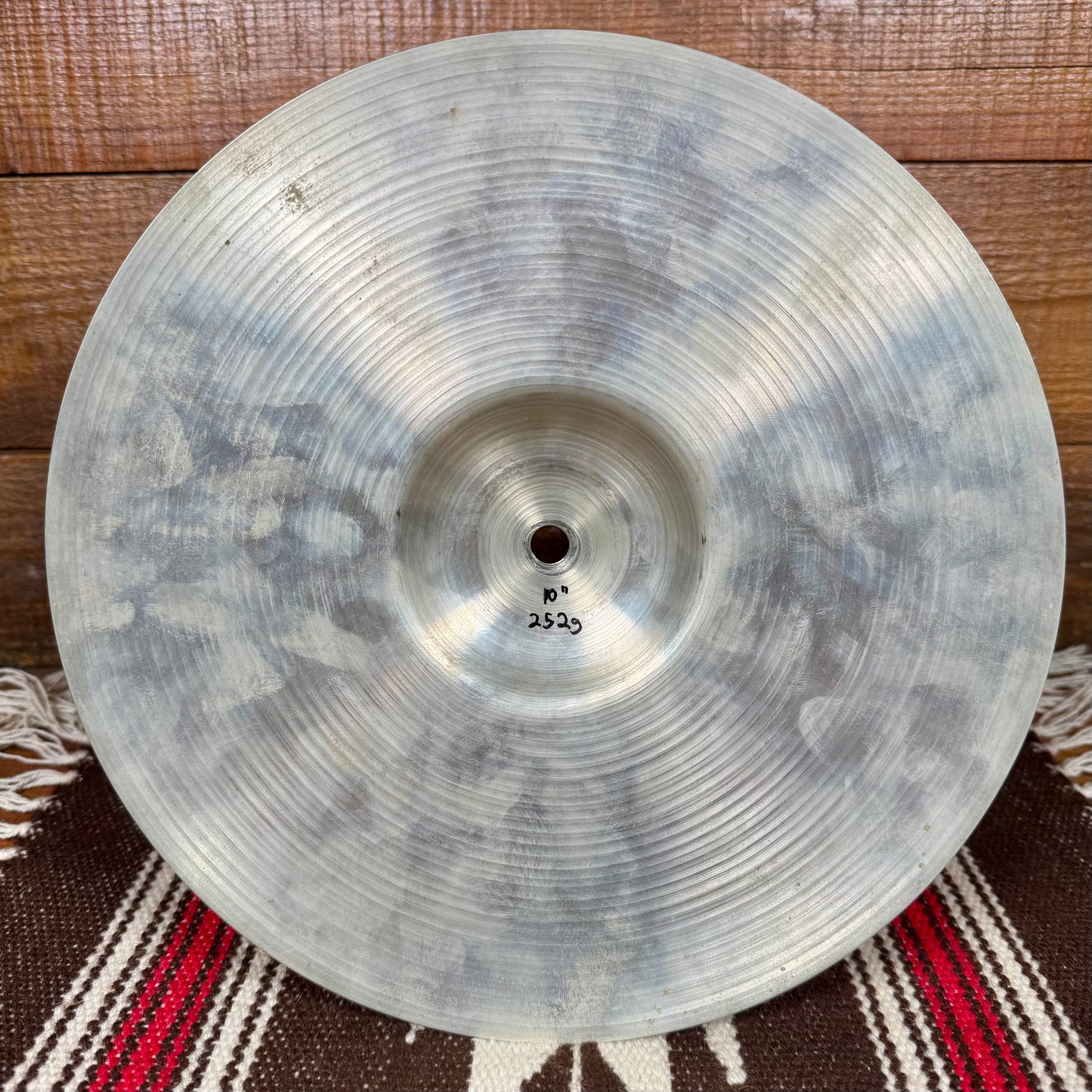 10" 1950s-60s Ludwig Paiste 3-Star Chicago Splash Cymbal 252g *Video Demo*