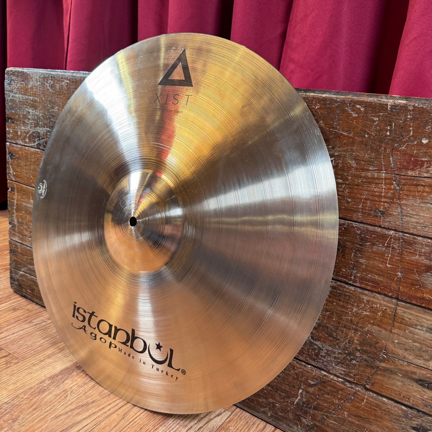 20" Istanbul Agop Xist Brilliant Crash Cymbal 1704g *Video Demo*
