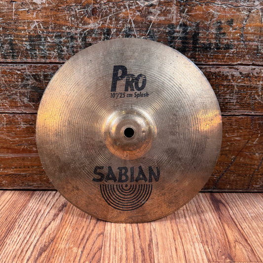 10" Sabian Pro Splash Cymbal 258g *Video Demo*