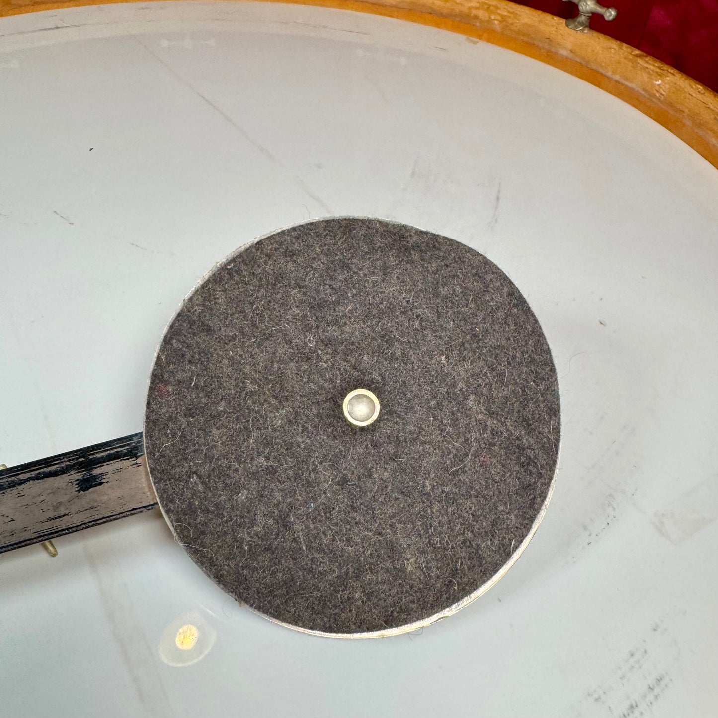 1960s  Ludwig Adjustable Bass Drum Muffler No. 136