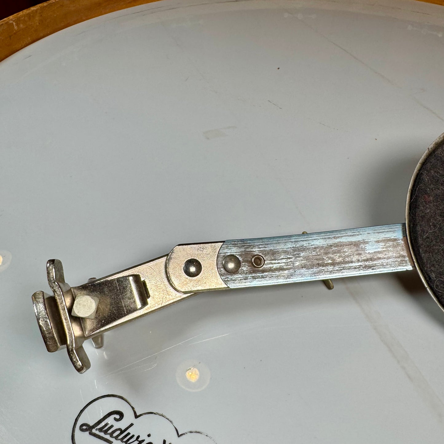 1960s  Ludwig Adjustable Bass Drum Muffler No. 136