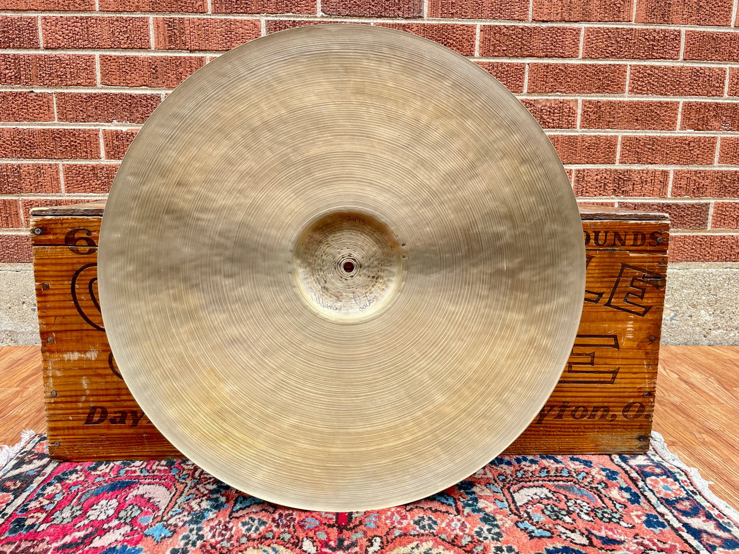 22" Istanbul Agop 2010 1st Run 30th Anniversary Ride Cymbal 2493g *Video Demo*