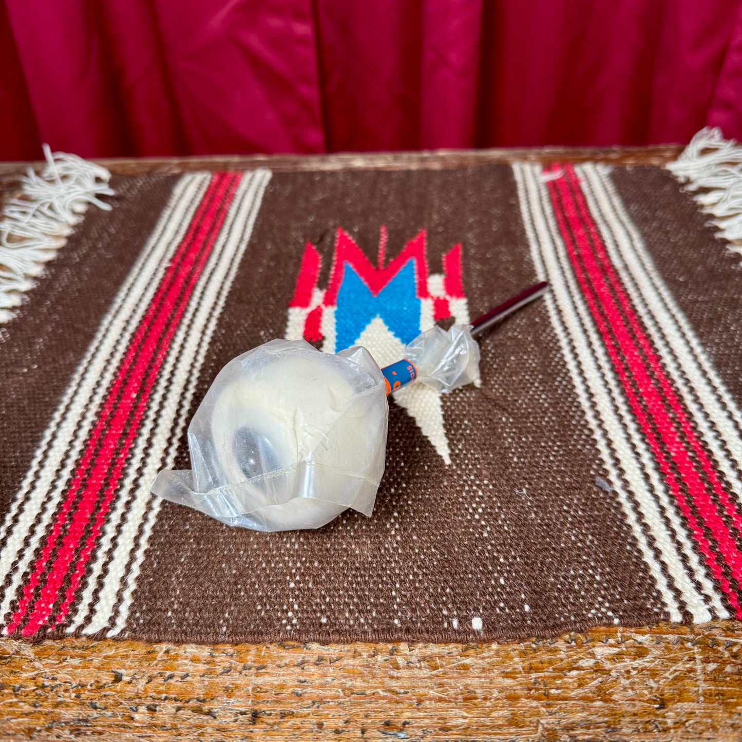 Vintage NOS Ludwig Hard Felt Bass Drum Beater No. SP-1286 Speed King