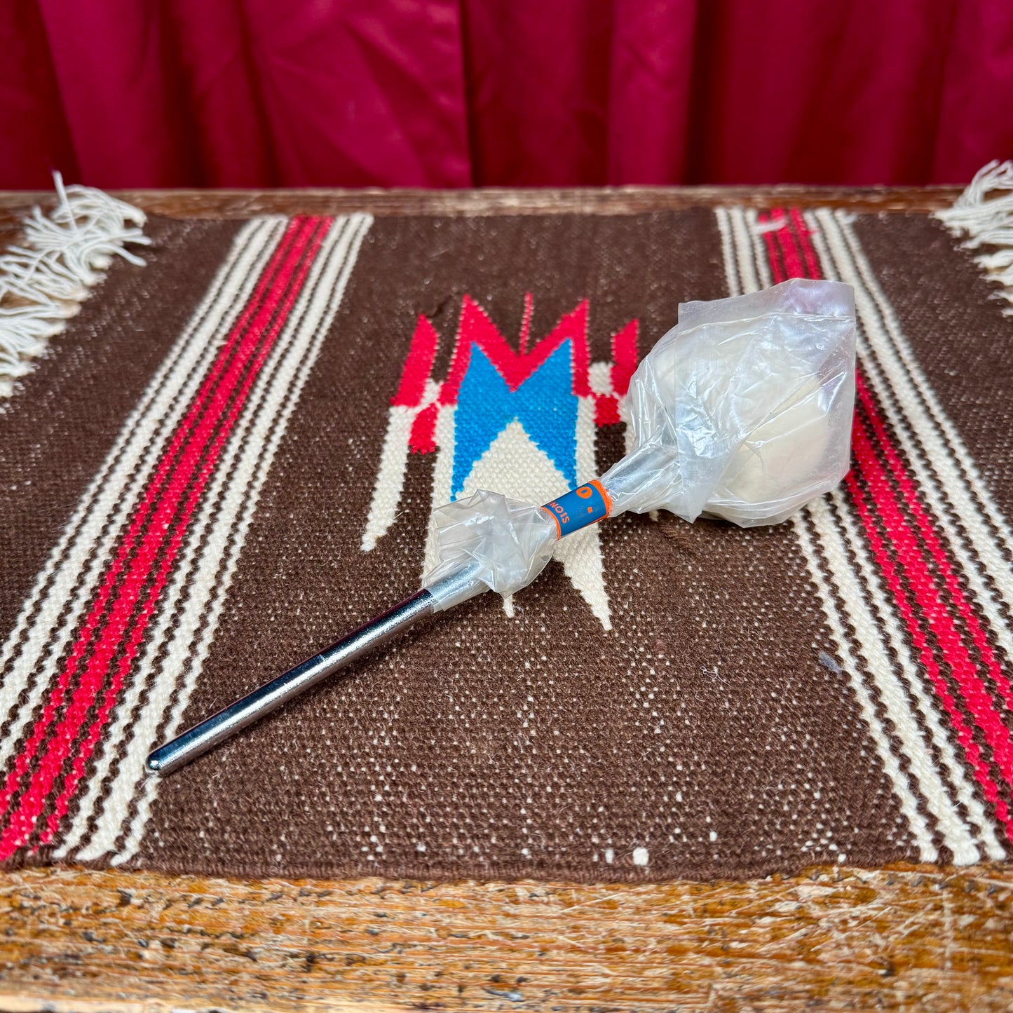 Vintage NOS Ludwig Hard Felt Bass Drum Beater No. SP-1286 Speed King