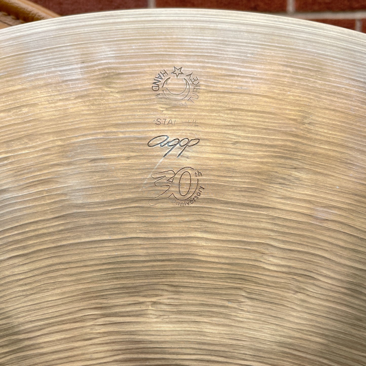 20" Istanbul Agop 2010s 30th Anniversary Ride Cymbal 1875g *Video Demo*