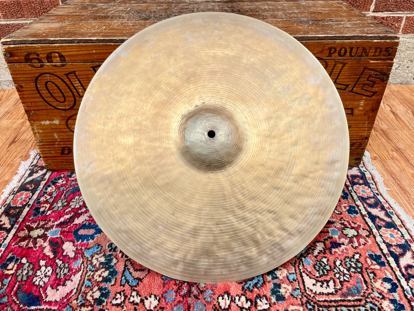 20" Istanbul Agop 2010s 30th Anniversary Ride Cymbal 1875g *Video Demo*