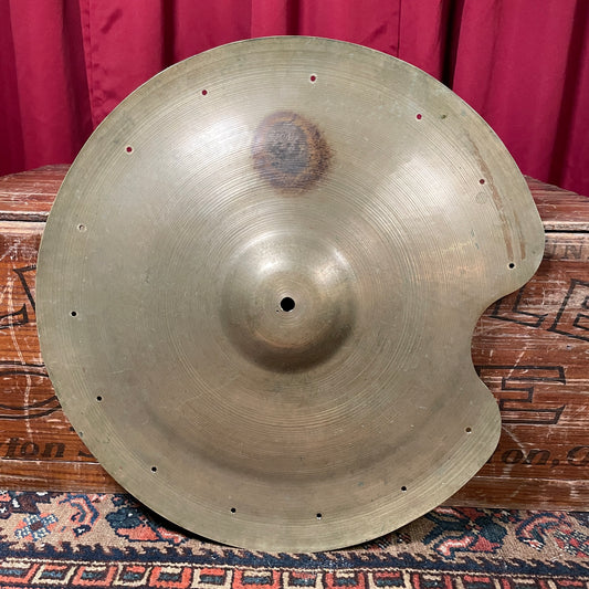 20" Zildjian A Trans Stamp Swish China Cymbal 1288g Repaired *Video Demo*