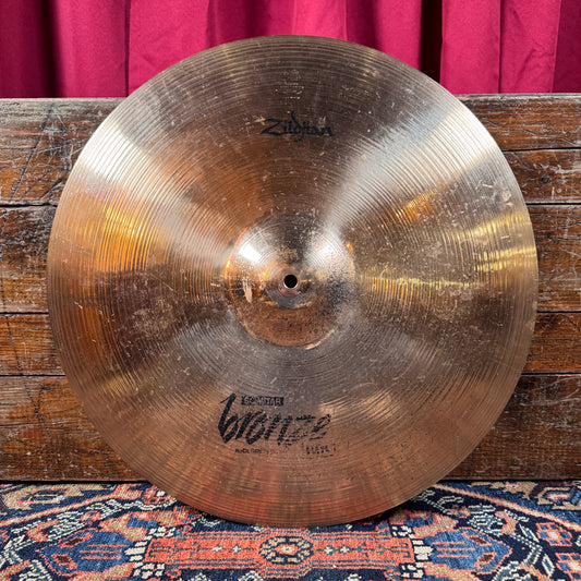 20" Zildjian Scimitar Bronze Rock Ride Cymbal 2220g *Video Demo*
