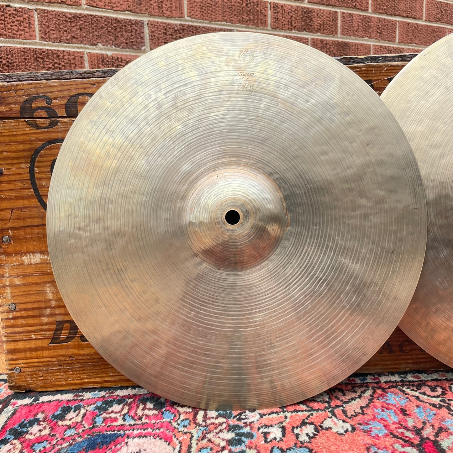 14" Istanbul Agop 30th Anniversary Hi-Hat Cymbal Pair 648g/677g *Video Demo*