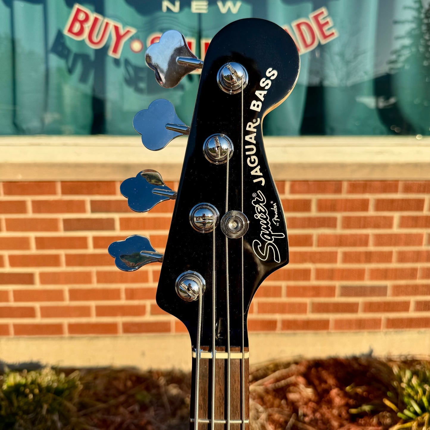 Fender Squier Vintage Modified Jaguar Bass Special SS Candy Apple Red Short Scale w/ Gig Bag