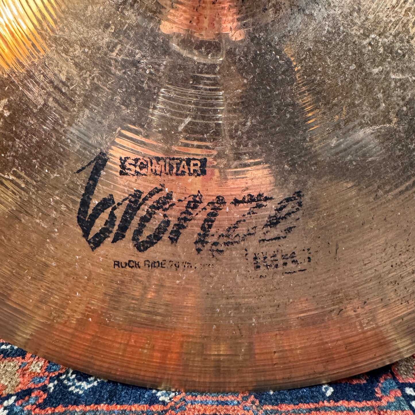 20" Zildjian Scimitar Bronze Rock Ride Cymbal 2220g *Video Demo*