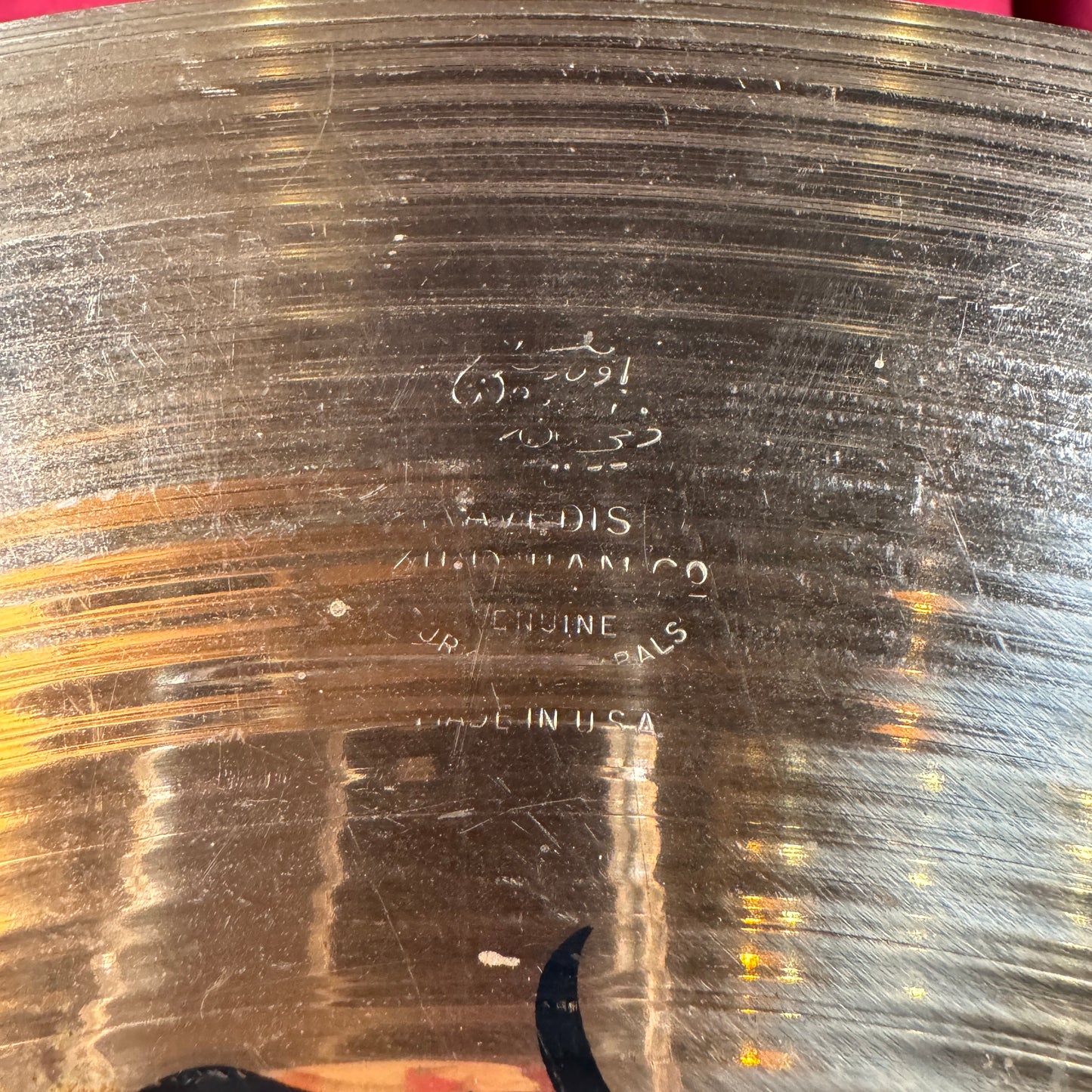 20" Zildjian Scimitar Bronze Rock Ride Cymbal 2220g *Video Demo*