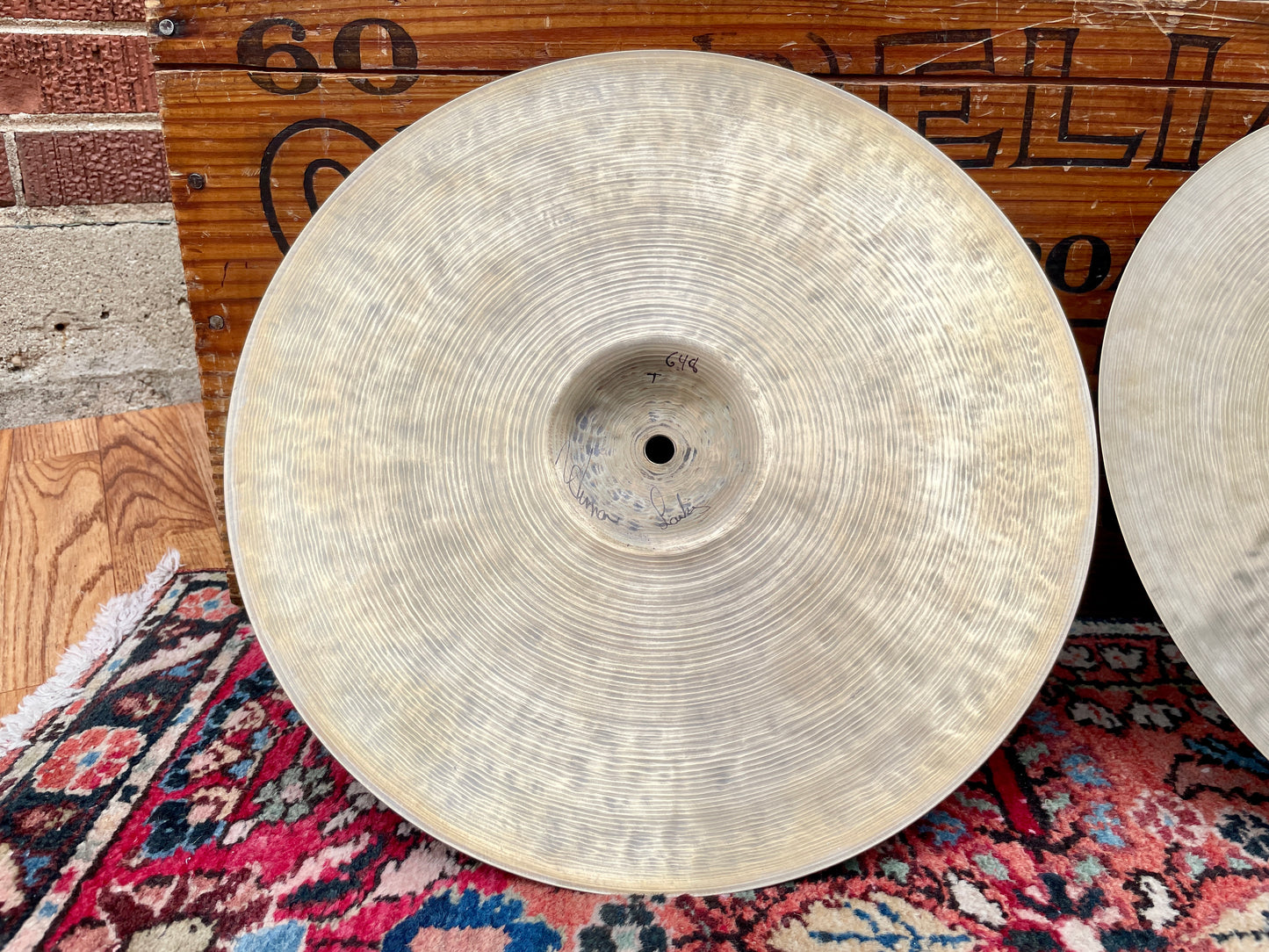 14" Istanbul Agop 30th Anniversary Hi-Hat Cymbal Pair 648g/677g *Video Demo*