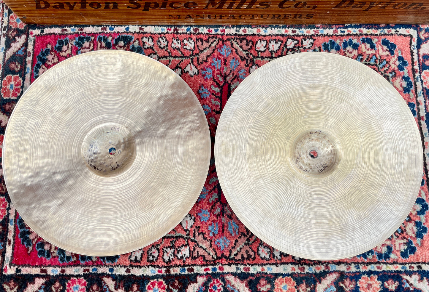 14" Istanbul Agop 30th Anniversary Hi-Hat Cymbal Pair 648g/677g *Video Demo*