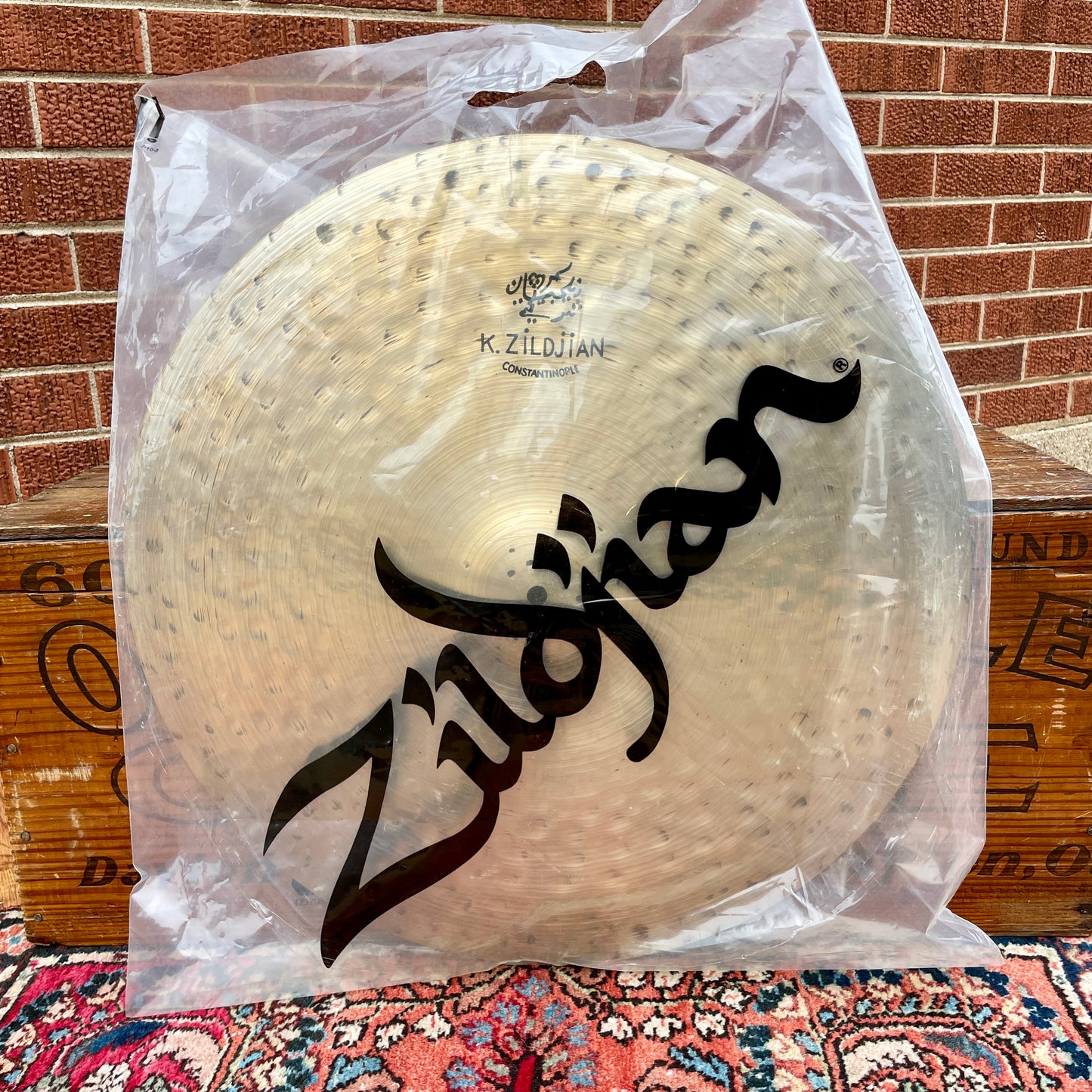 22" Zildjian K Constantinople Medium Ride Cymbal 2716g *Video Demo*