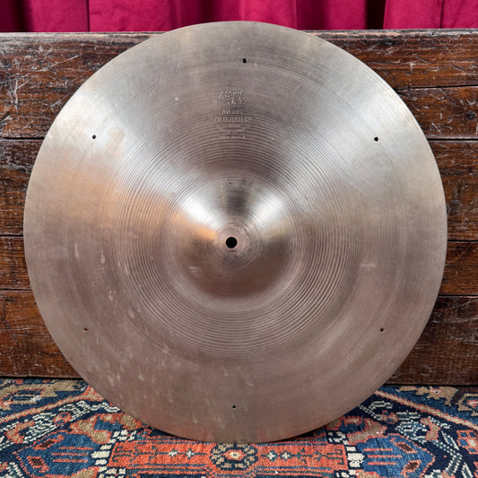 18" Zildjian A 1950s Large Stamp Sizzle Crash Ride w/ Rivet Holes 1520g *Video Demo*
