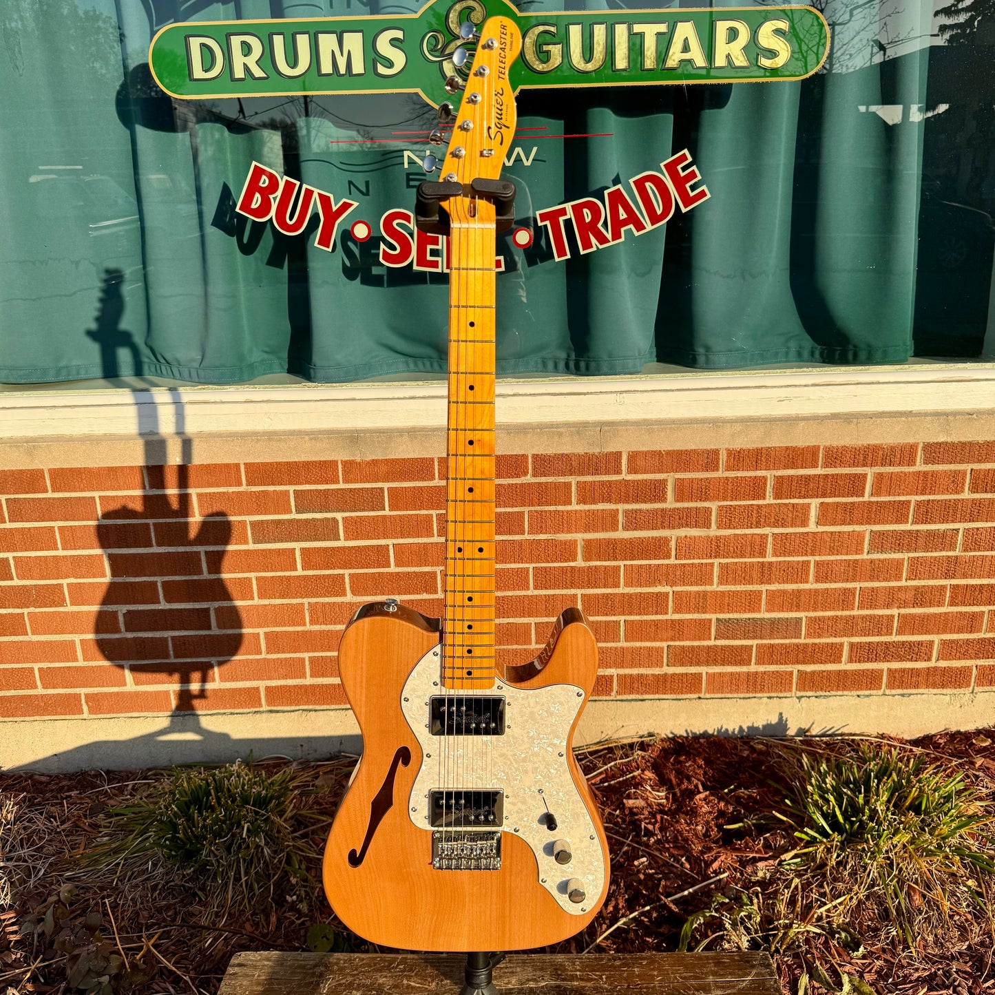 2023 Fender Squier Classic Vibe '70s Telecaster Thinline Electric Guitar Natural