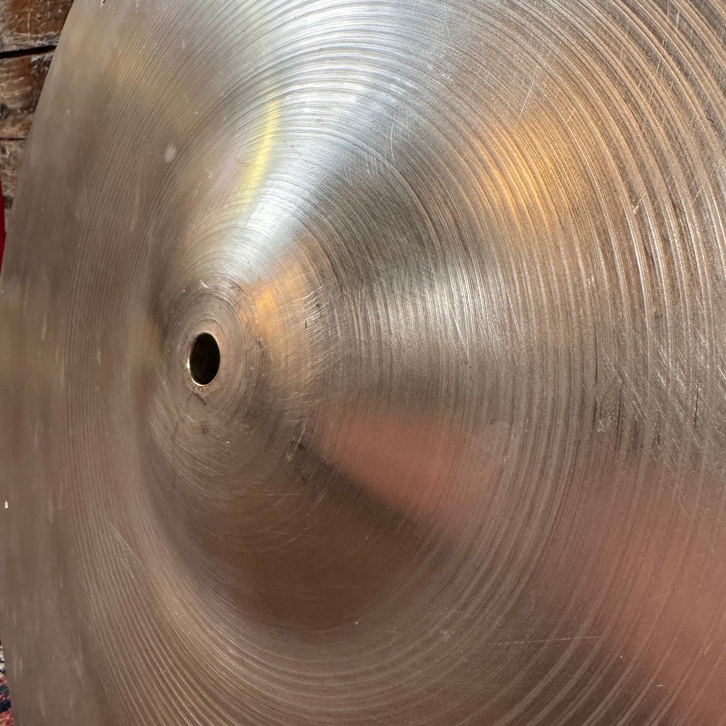 18" Zildjian A 1950s Large Stamp Sizzle Crash Ride w/ Rivet Holes 1520g *Video Demo*