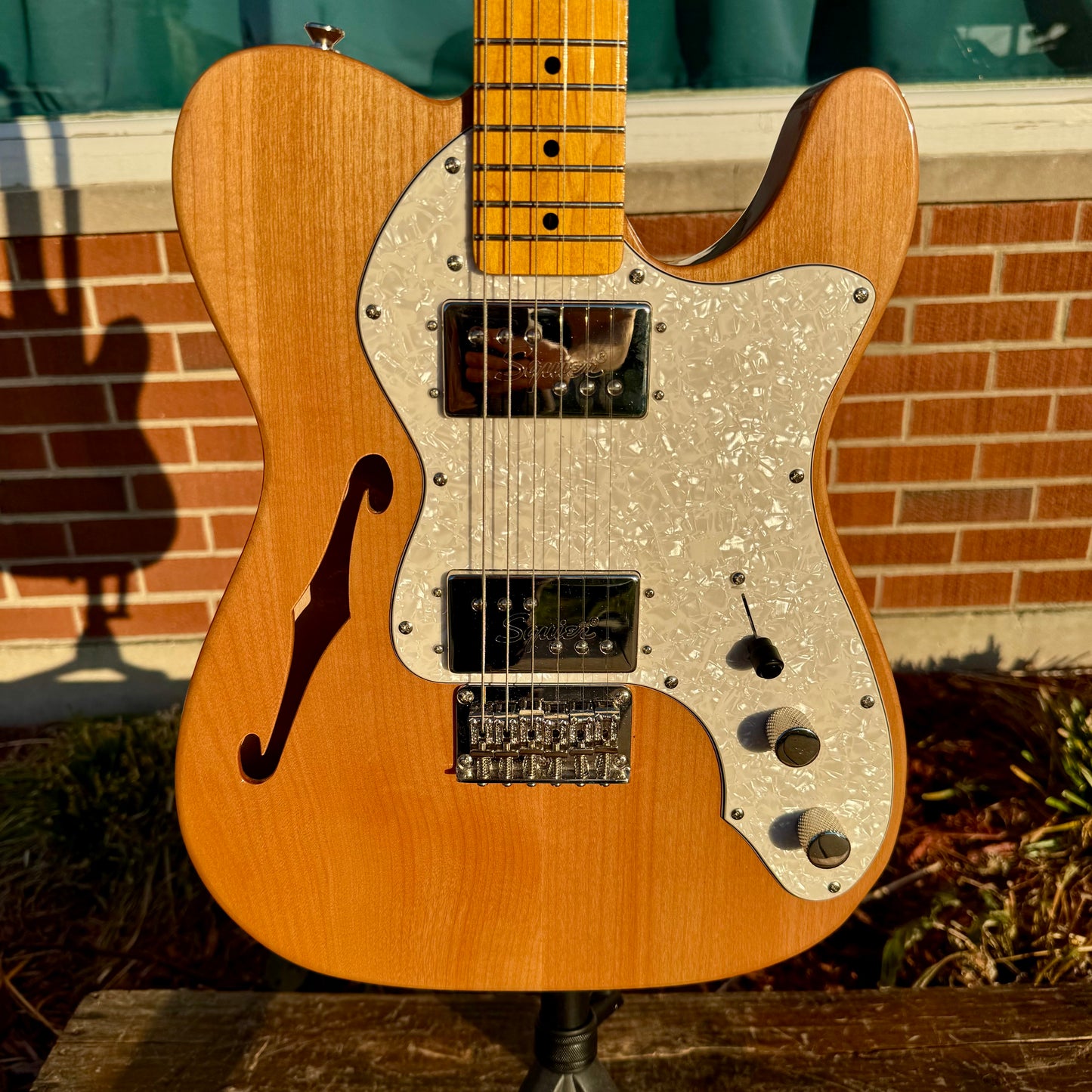 2023 Fender Squier Classic Vibe '70s Telecaster Thinline Electric Guitar Natural