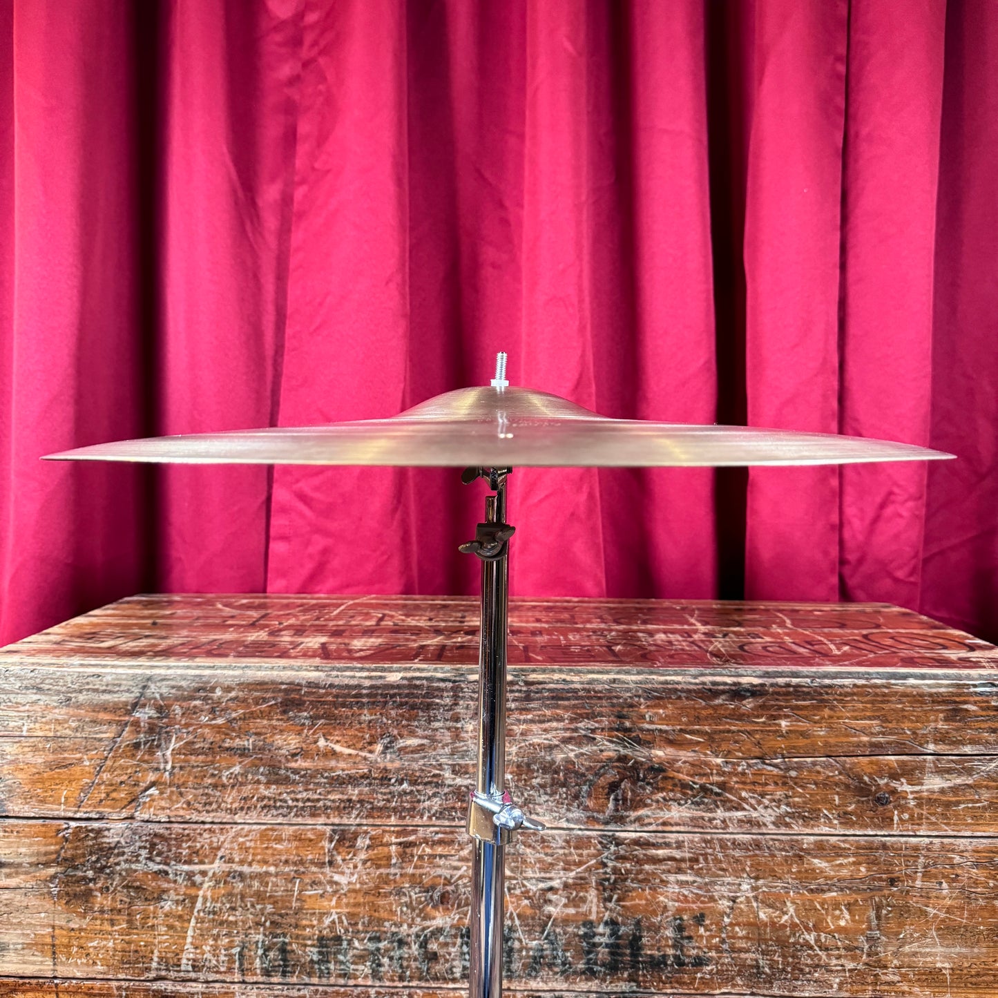 18" Zildjian A 1950s Large Stamp Sizzle Crash Ride w/ Rivet Holes 1520g *Video Demo*
