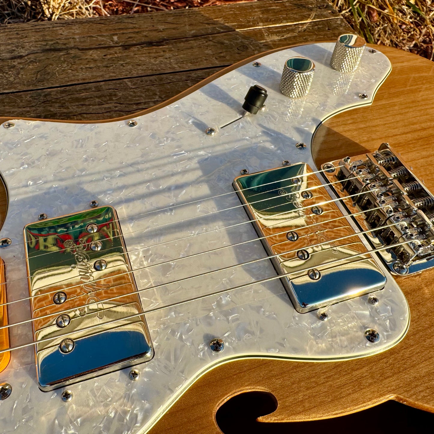 2023 Fender Squier Classic Vibe '70s Telecaster Thinline Electric Guitar Natural