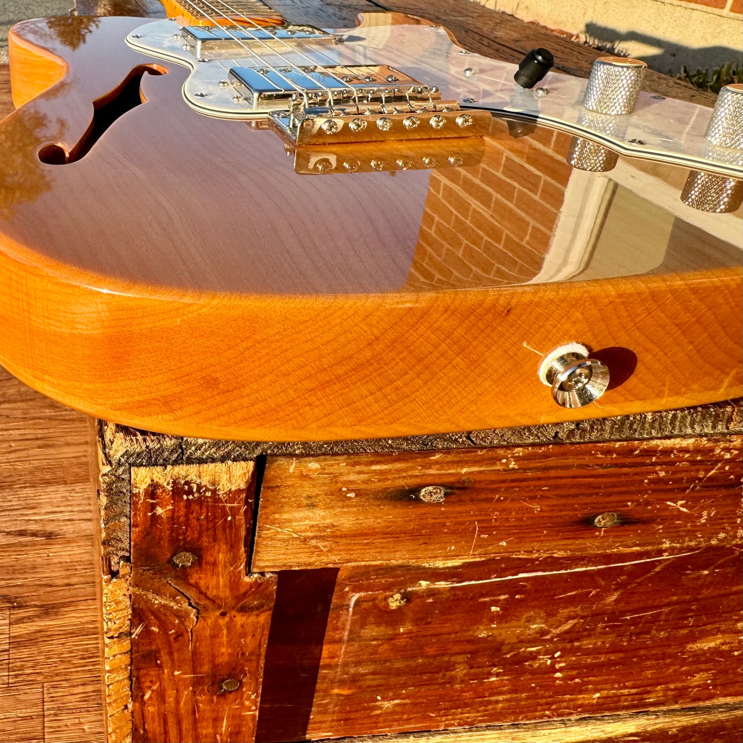 2023 Fender Squier Classic Vibe '70s Telecaster Thinline Electric Guitar Natural