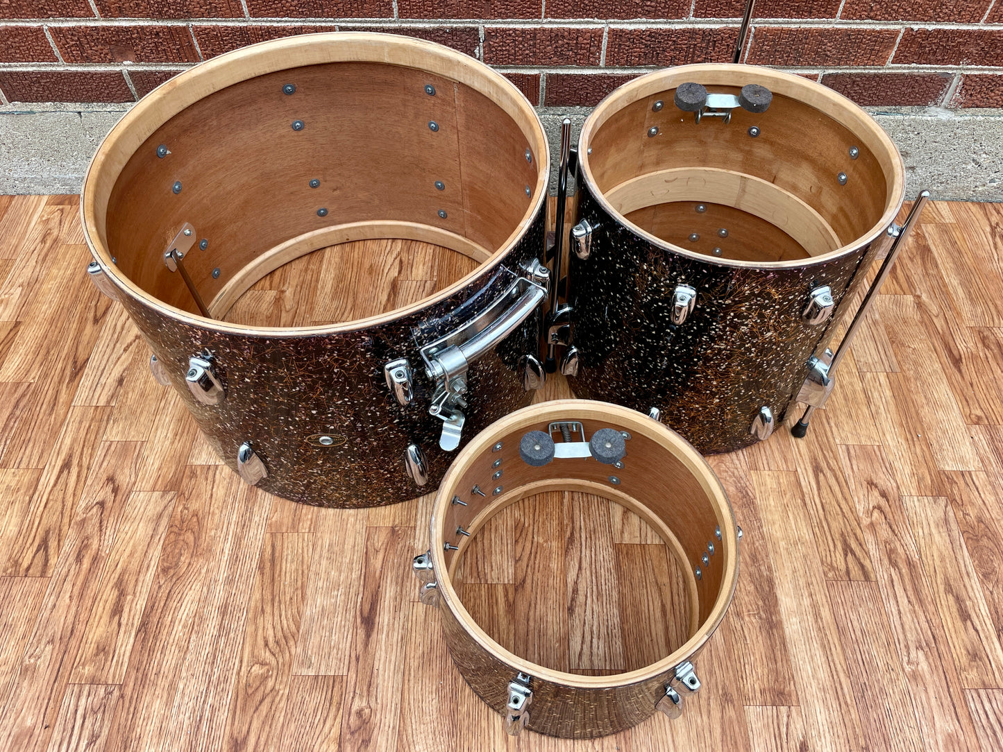 1950s Slingerland Modern Jazz Outfit Drum Set Capri Pearl 20/12/14 w/ 5.5x14 Snare Bop Set