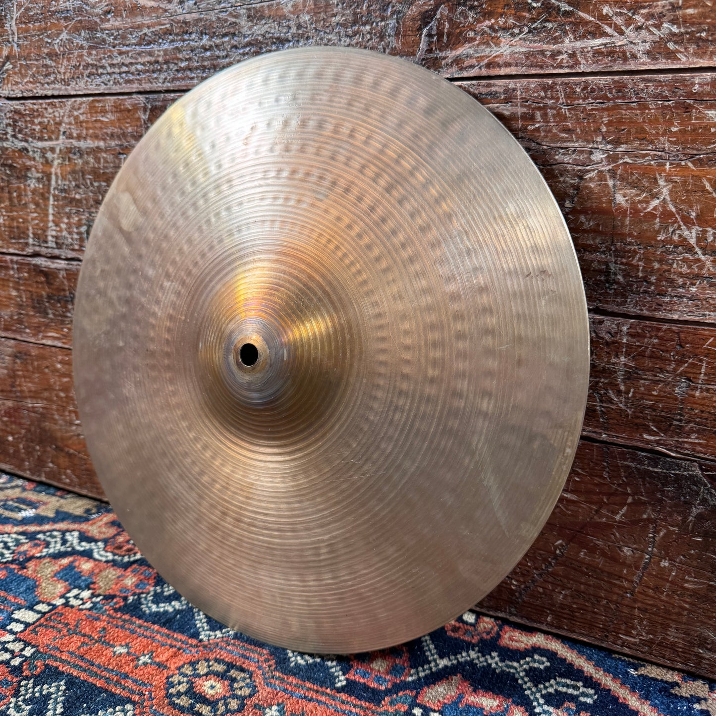 14" Zildjian A 1970s New Beat Hi-Hat Cymbal Pair 988g/1272g *Video Demo*