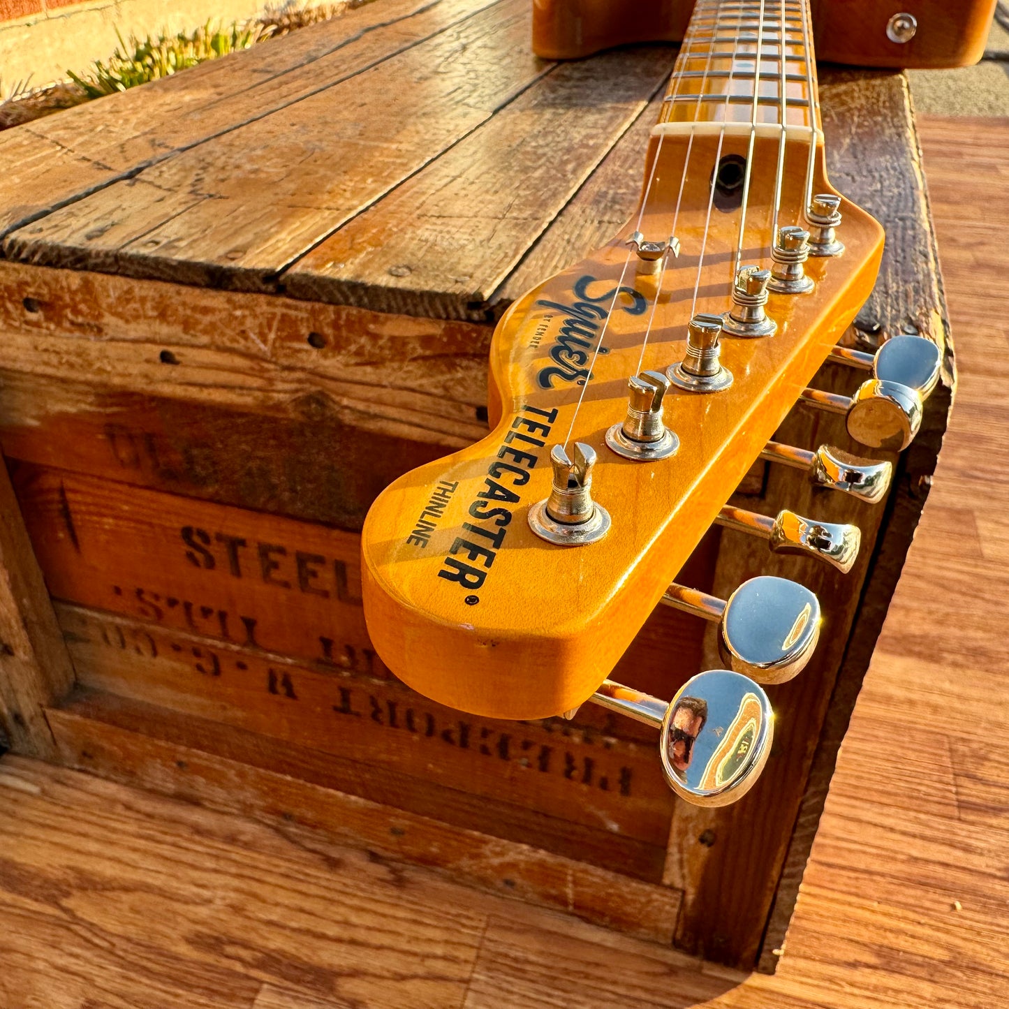 2023 Fender Squier Classic Vibe '70s Telecaster Thinline Electric Guitar Natural