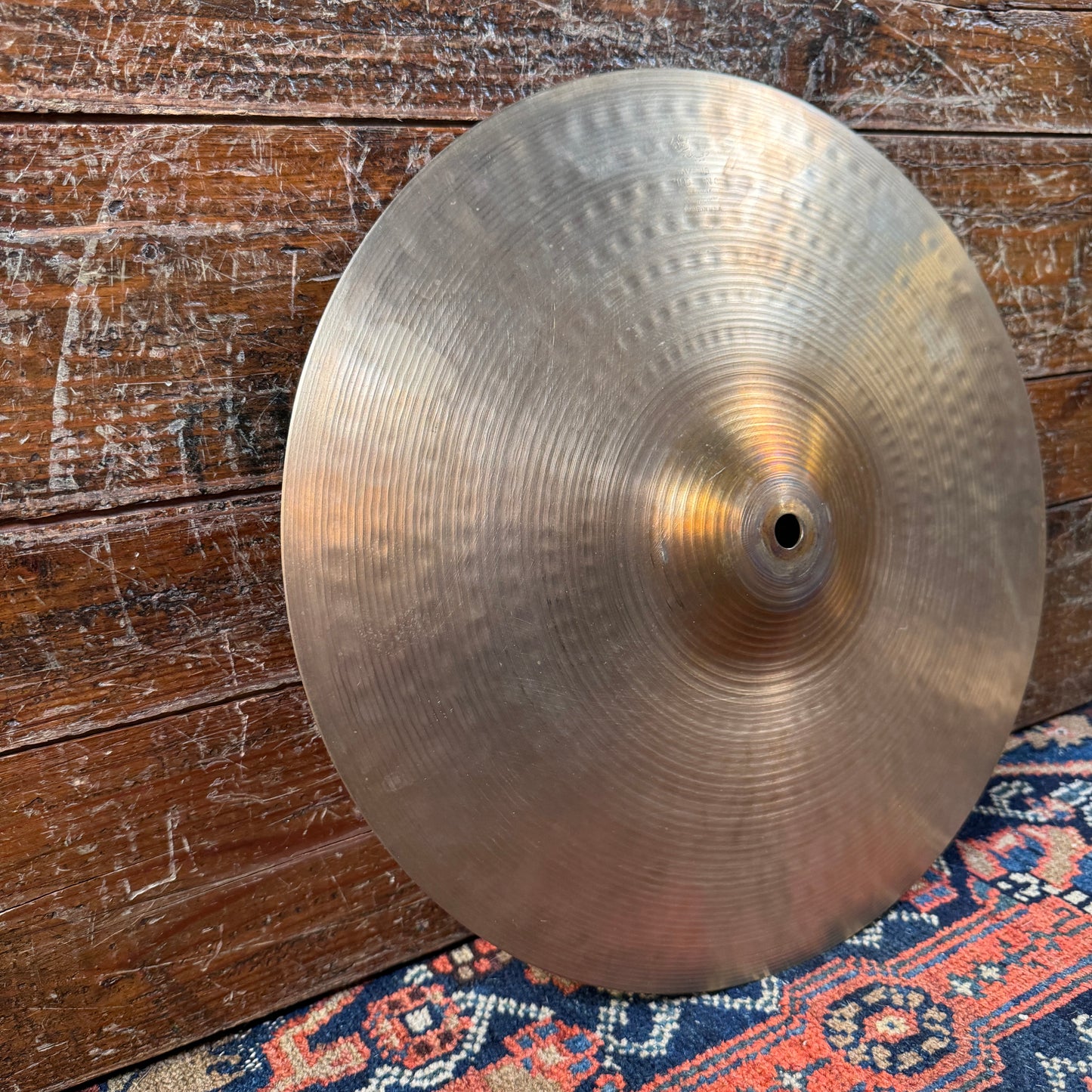 14" Zildjian A 1970s New Beat Hi-Hat Cymbal Pair 988g/1272g *Video Demo*