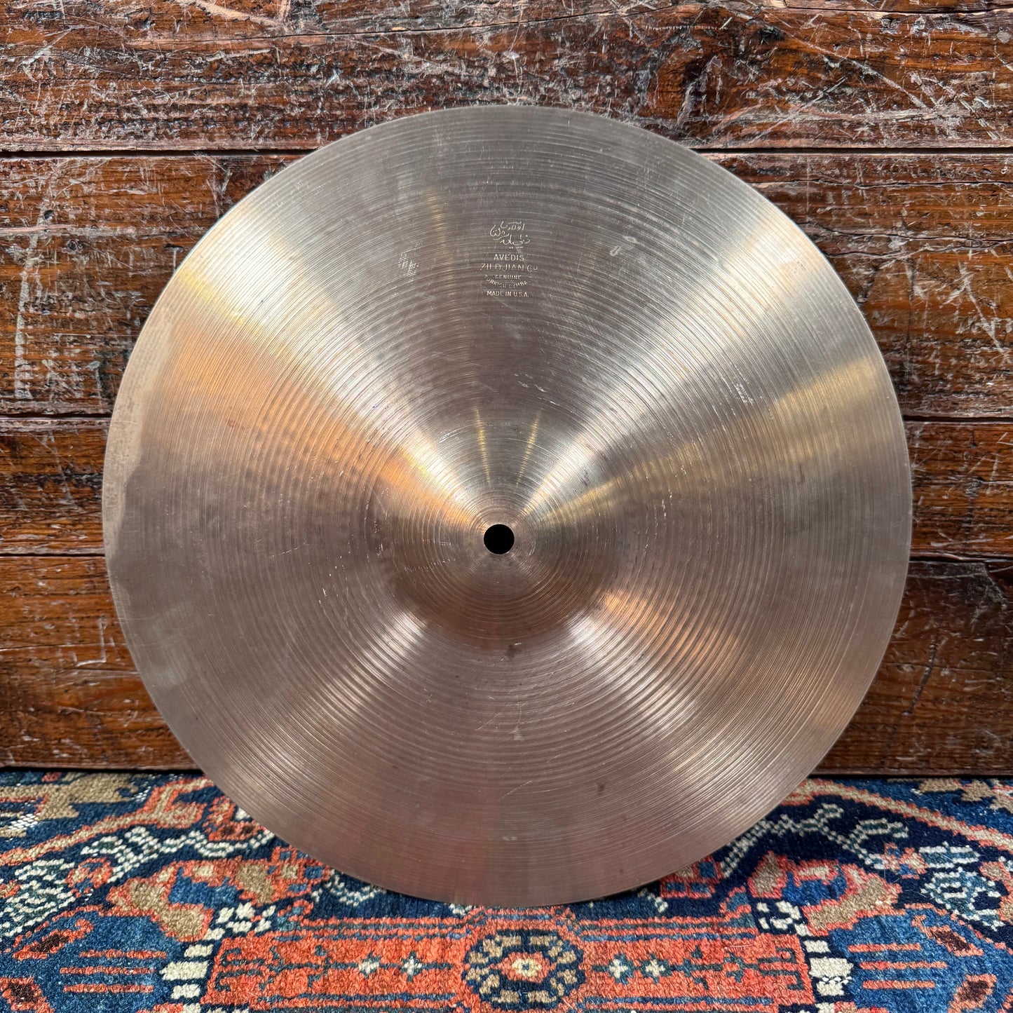 14" Zildjian A 1970s New Beat Hi-Hat Cymbal Pair 988g/1272g *Video Demo*