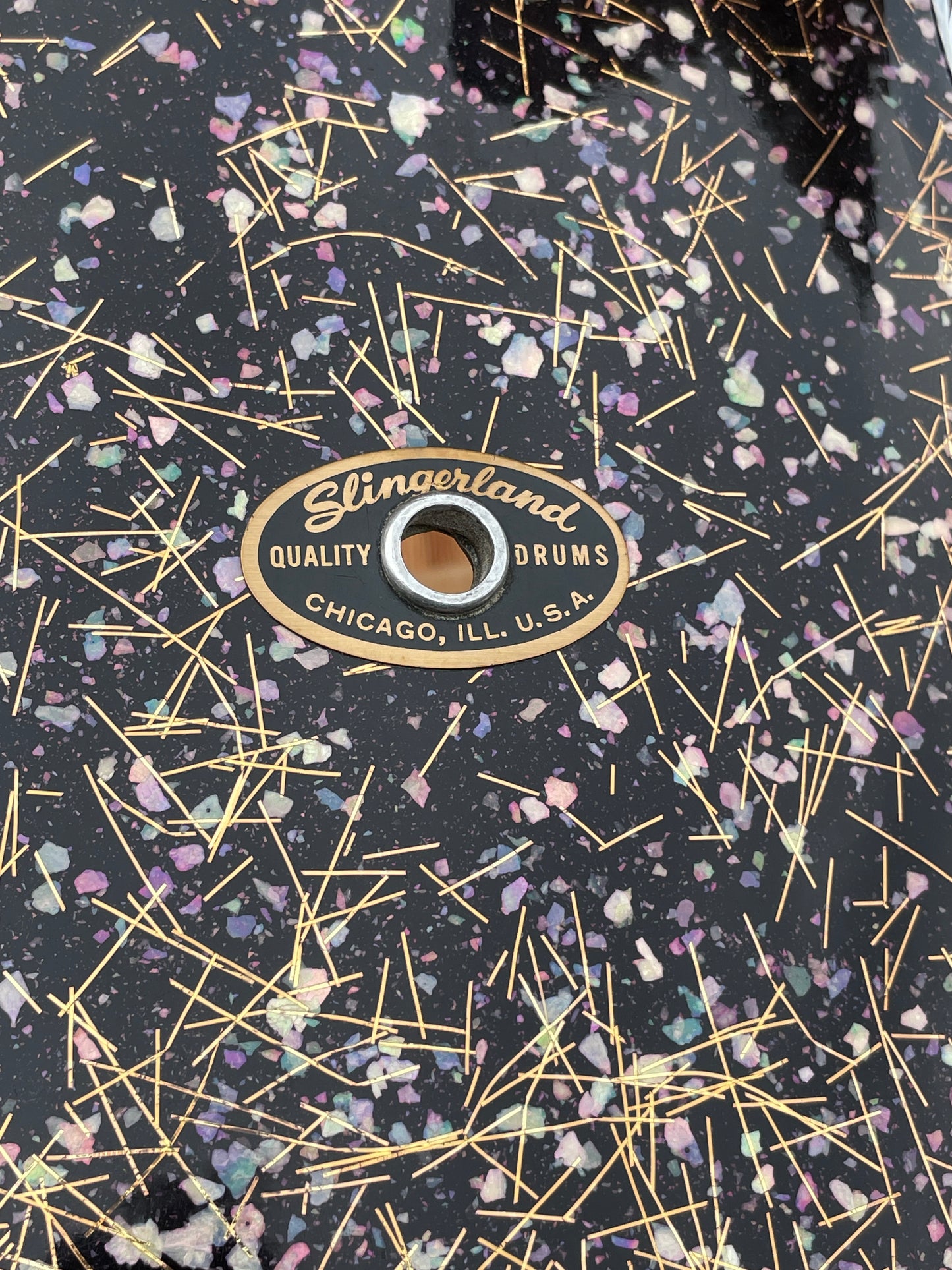 1950s Slingerland Modern Jazz Outfit Drum Set Capri Pearl 20/12/14 w/ 5.5x14 Snare Bop Set