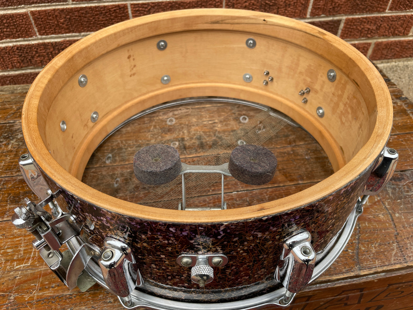 1950s Slingerland Modern Jazz Outfit Drum Set Capri Pearl 20/12/14 w/ 5.5x14 Snare Bop Set