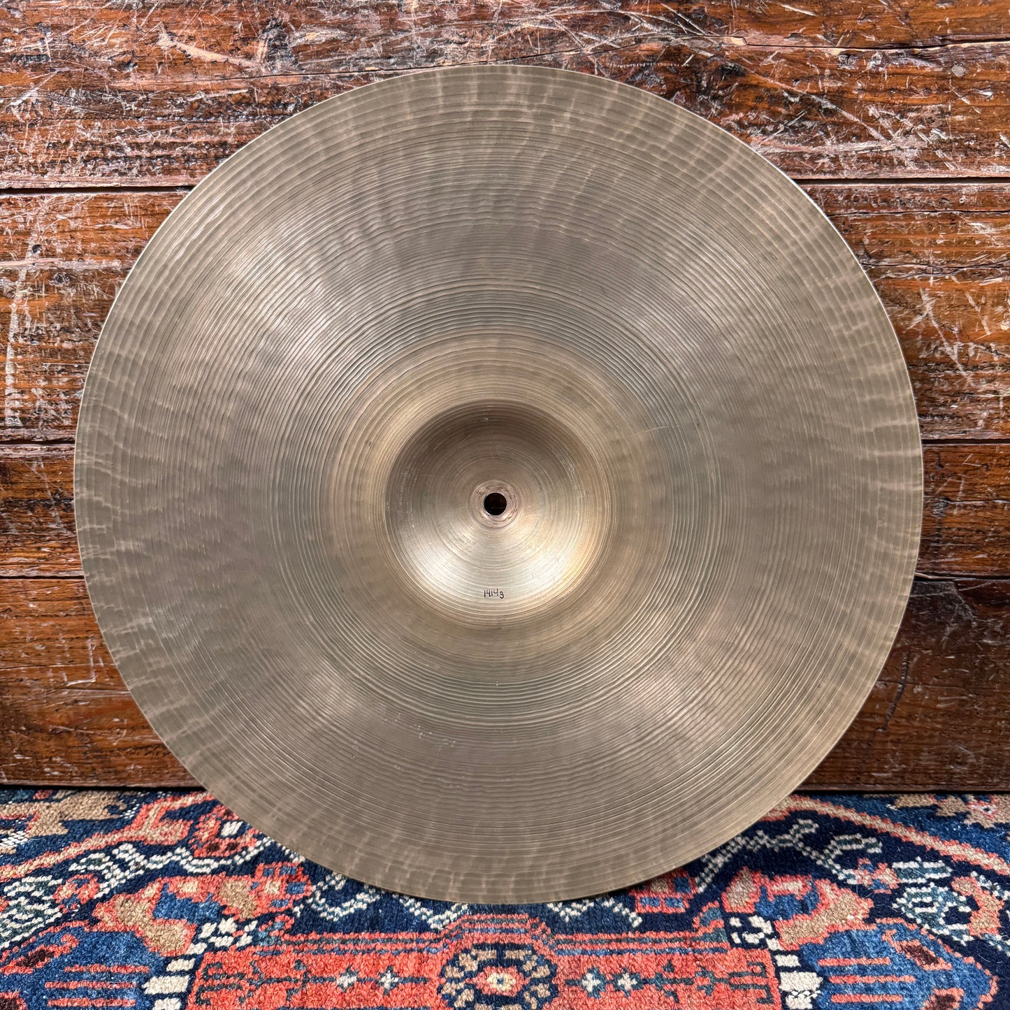 15" Zildjian A 1950s Trans Stamp Hi-Hat Cymbal Pair 1414g/1418g *Video Demo*