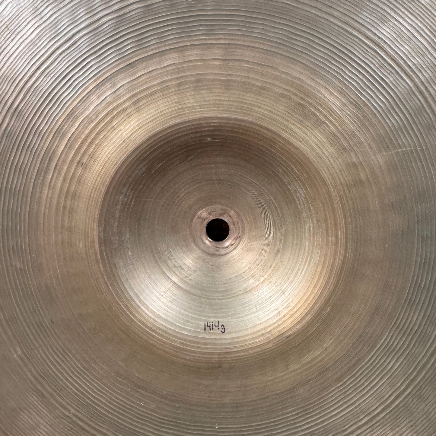 15" Zildjian A 1950s Trans Stamp Hi-Hat Cymbal Pair 1414g/1418g *Video Demo*