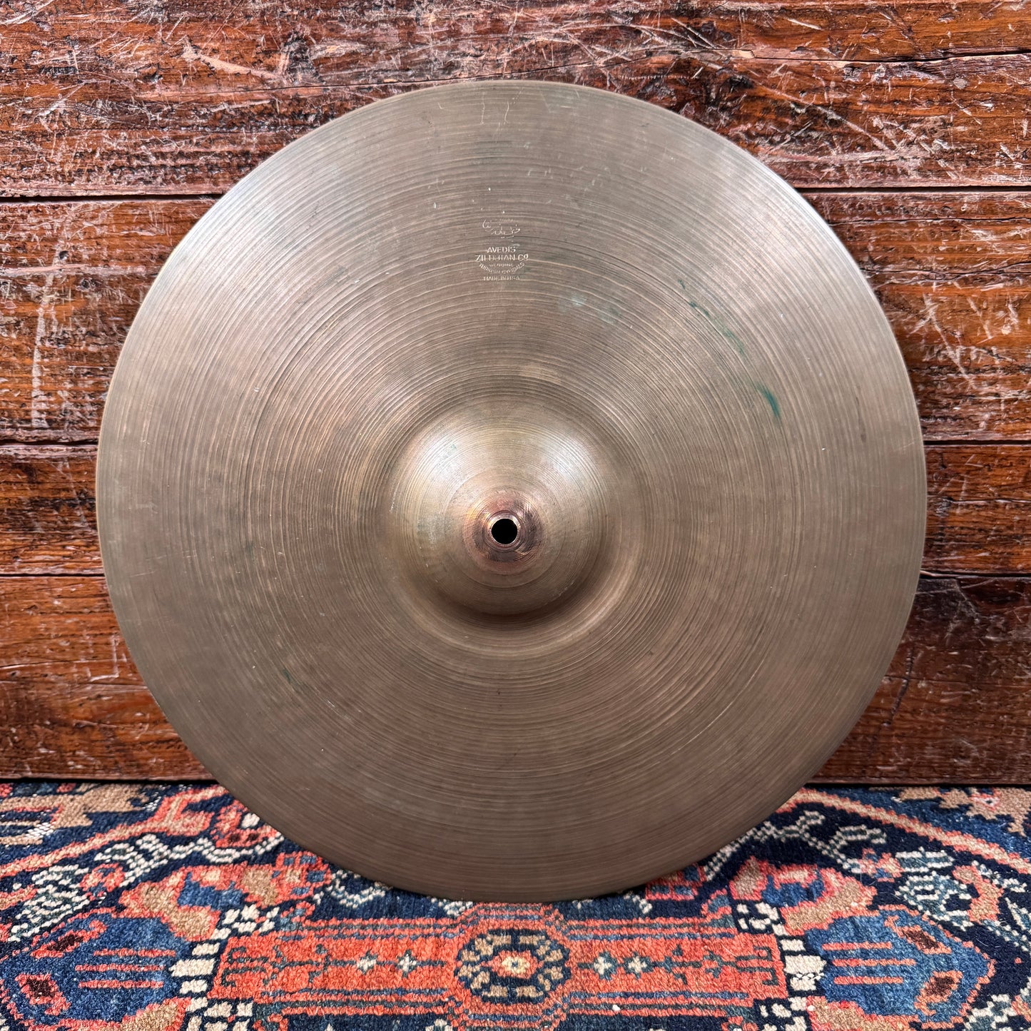 15" Zildjian A 1950s Trans Stamp Hi-Hat Cymbal Pair 1414g/1418g *Video Demo*