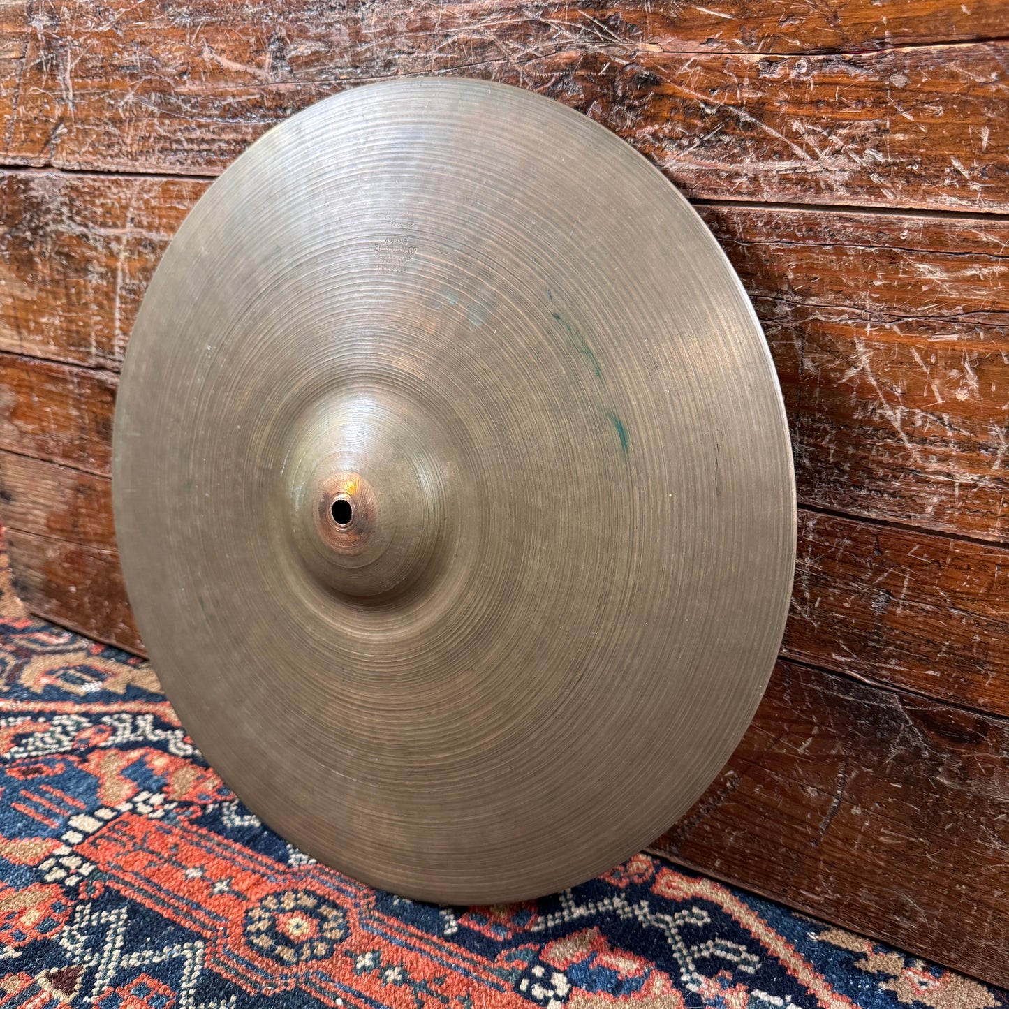 15" Zildjian A 1950s Trans Stamp Hi-Hat Cymbal Pair 1414g/1418g *Video Demo*