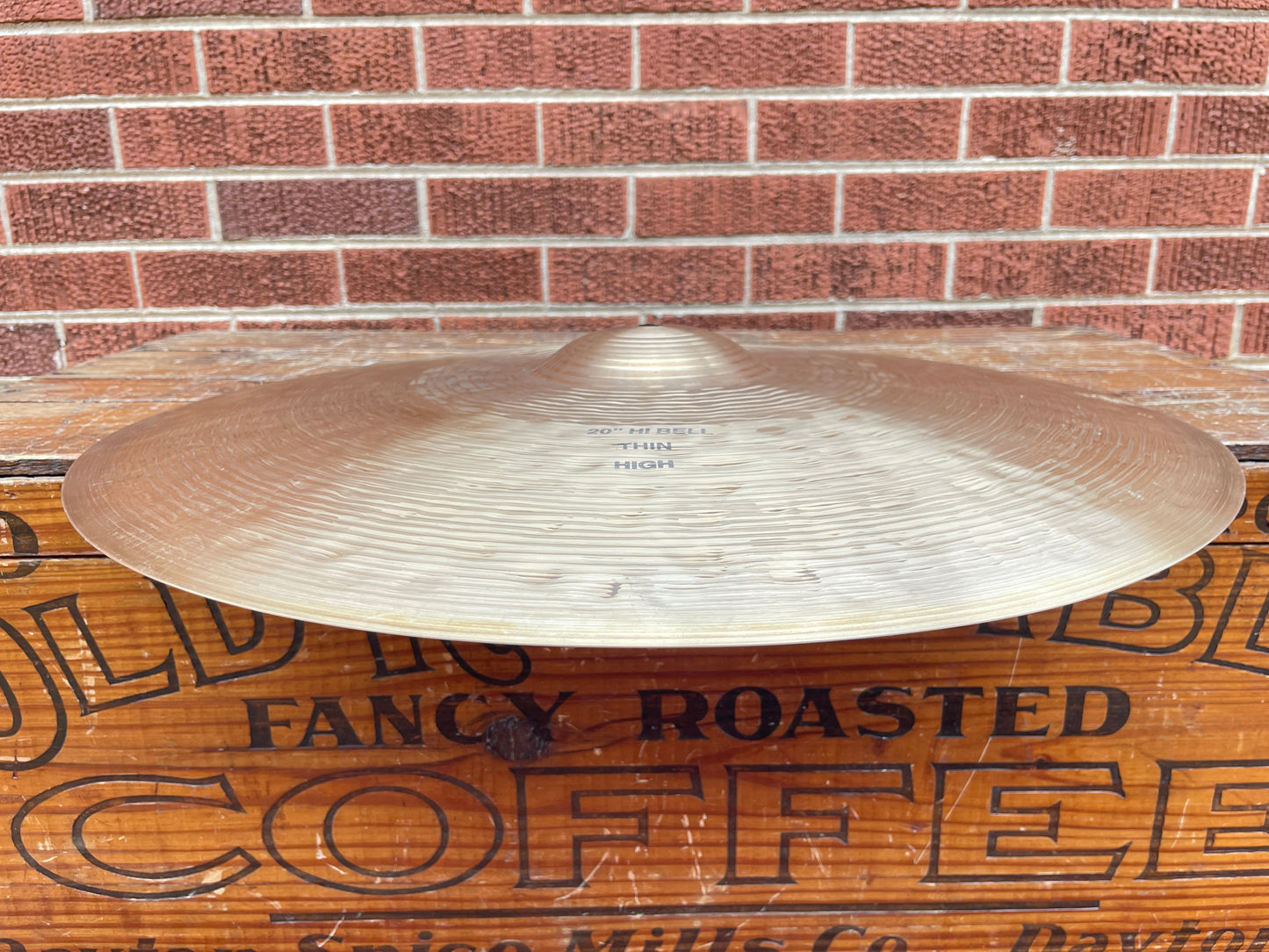 20" Zildjian K Constantinople No Longer Made Hi Bell Thin High Ride Cymbal 1886g *Video Demo*