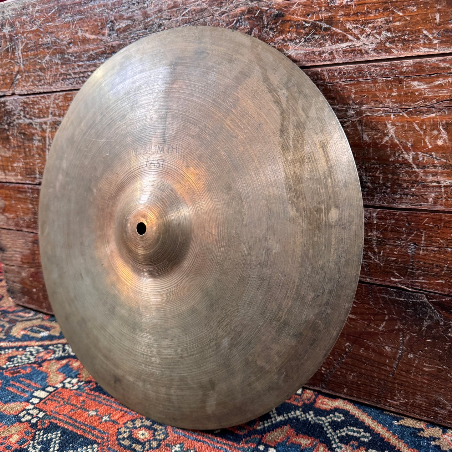 15" Zildjian A 1950s Small Stamp Medium Thin Fast Crash Cymbal 842g *Video Demo*